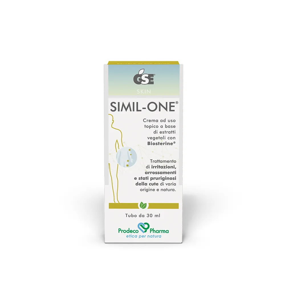 Gse Simil-One crema 30 ml Sollievo da irritazioni e arrossamenti
