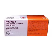 Rovigon Vitamine A+E 30 Compresse Rivestite Masticabili