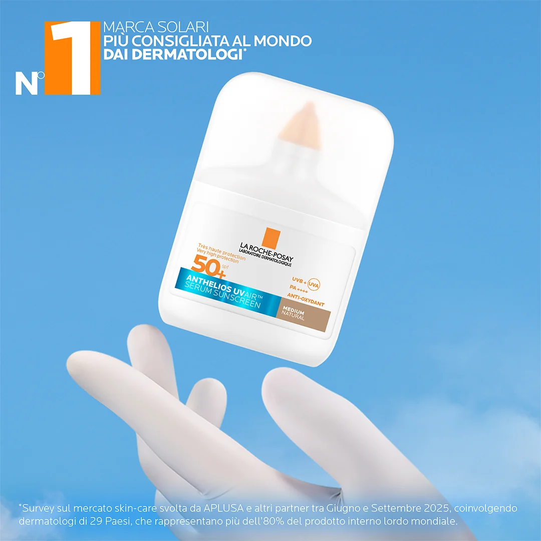 La Roche Posay Anthelios Uvair Spf50+ Tt Medium 50 Ml Solare colorato uniformante