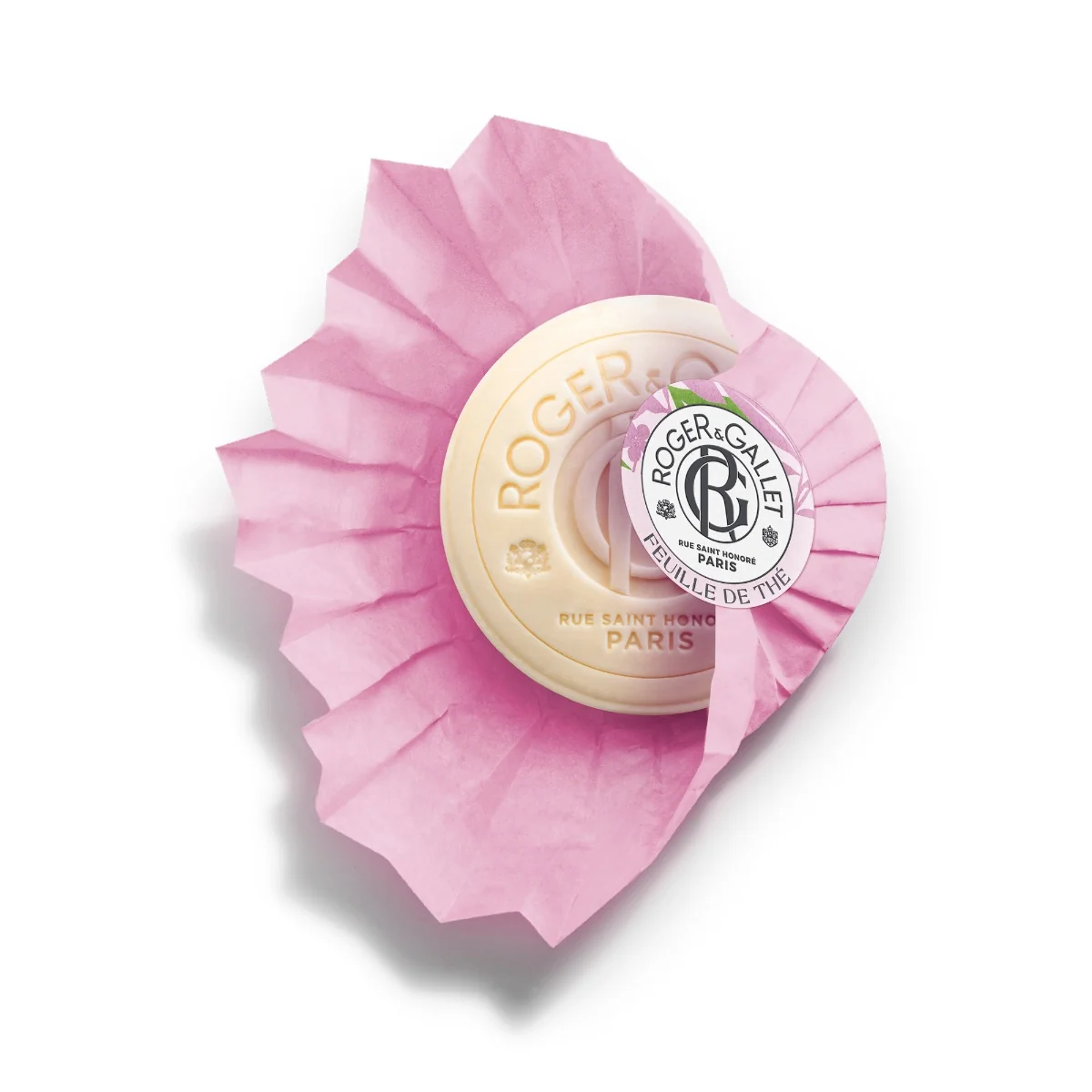 R&G Feuille De Thé Saponetta di Benessere 100 g Detergente mani e corpo
