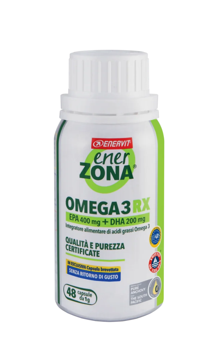 Enerzona Omega 3 RX Integratore Di Acidi Grassi 48 Capsule Integratore di Omega