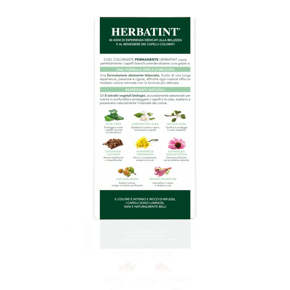 Herbatint Tintura Capelli Gel Permanente 3 Dosi 4N Castano 300 ml 
