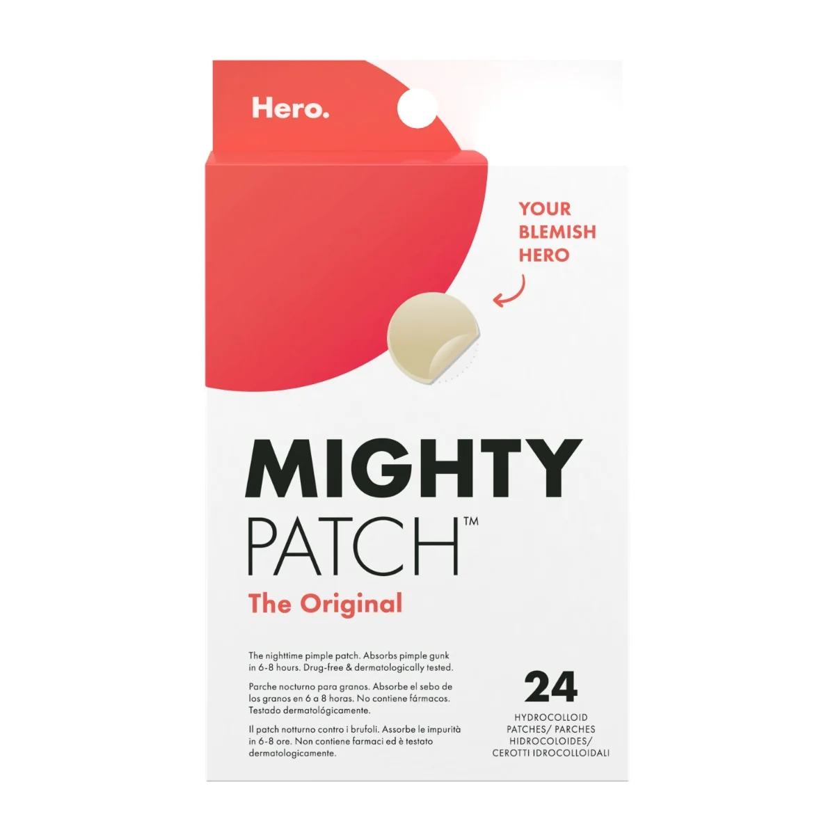 Hero Mighty Patch The Original Cerotto Notturno per Acne