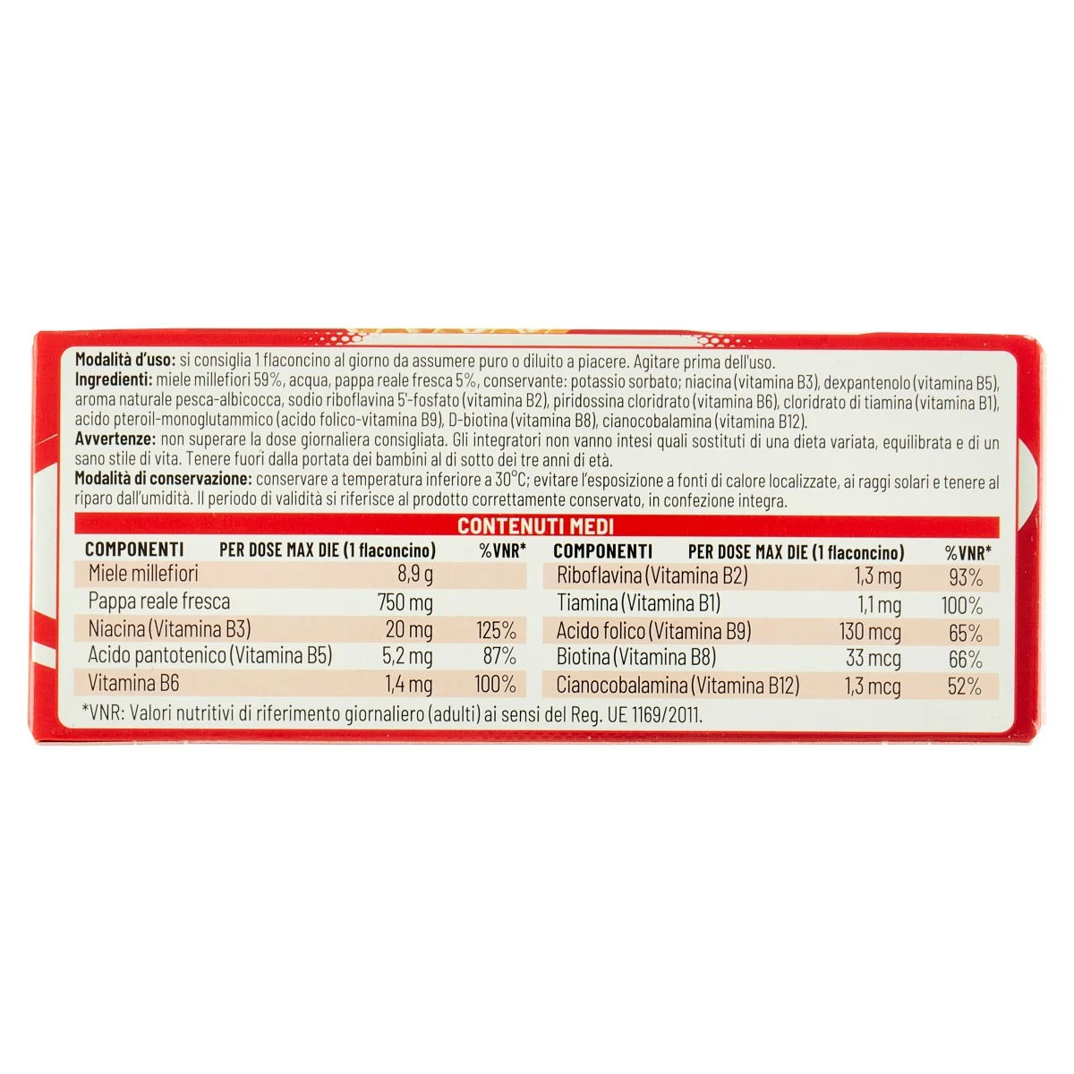 Equilibra Pappa Reale Fresca 10 Flaconi Integratore contro Stanchezza e Affaticamento