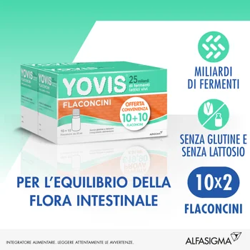 Yovis Flaconcini 25 Miliardi PROMO Bipacco 20 Flaconcini