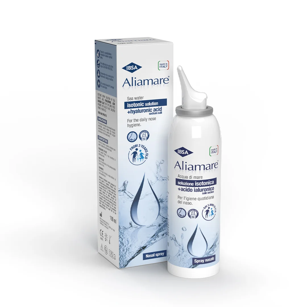Aliamare Spray Acqua di Mare Isotonico Igiene Nasale 100 ml
