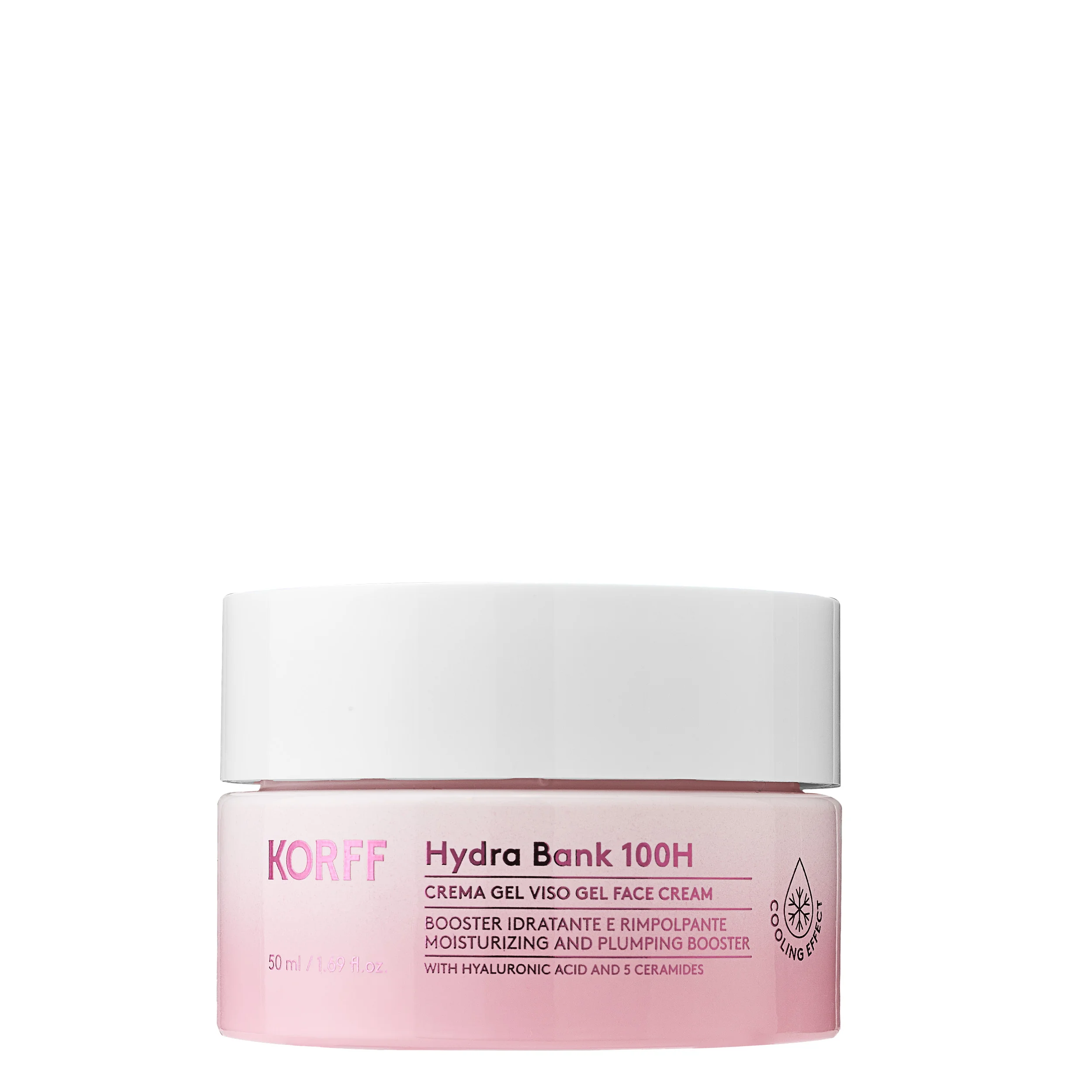 Korff Hydra Bank 100H Crema Gel Viso 50 Ml Idratante e Rimpolpante