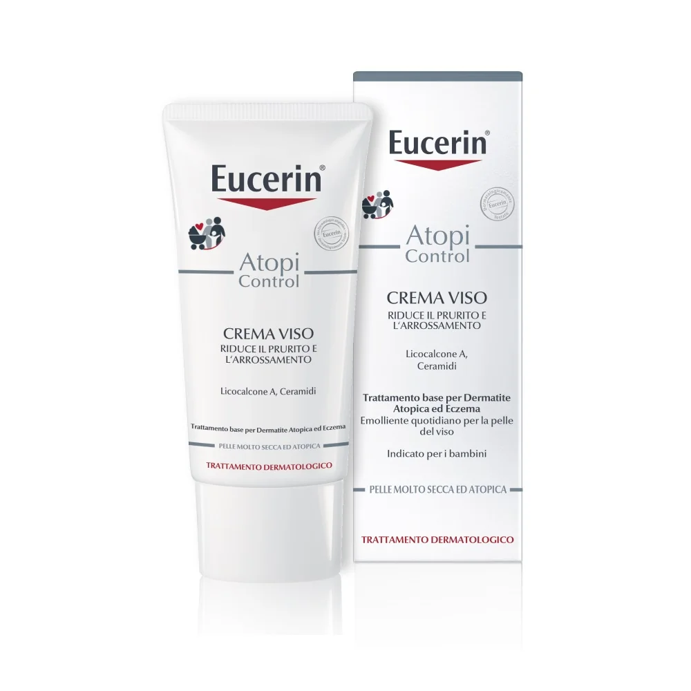 Eucerin AtopiControl Viso 50 ml Dermatite Atopica