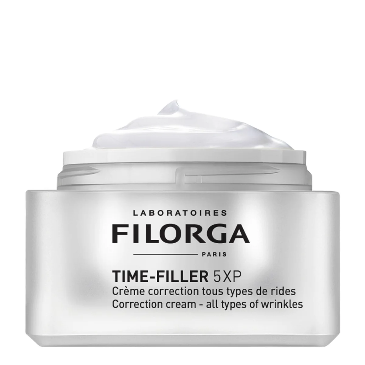 Filorga Time-Filler 5XP Crema 50 ml Correttiva per 5 Tipi di Rughe, Viso, Collo