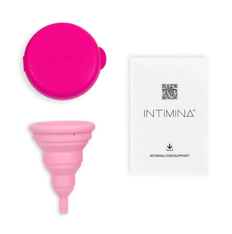 Intimina Lily Cup Compact Size A Coppetta mestruale in silicone richiudibile