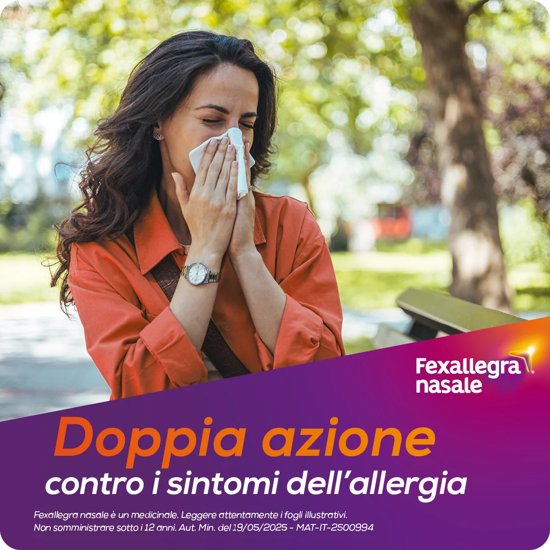 Fexallegra Nasale Spray 10 ml 1 mg/ml + 3,55 mg/ml Rinite Allergica