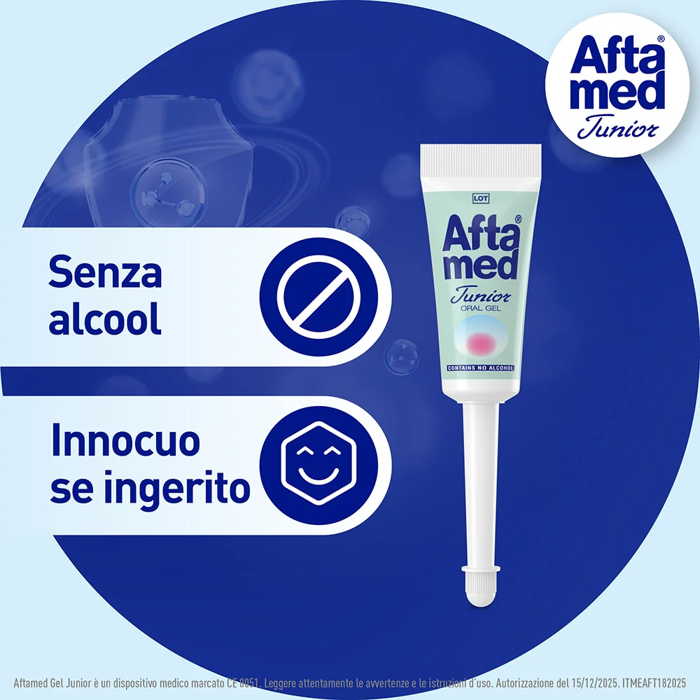 Aftamed Junior Gel 10Ml con Acido Ialuronico