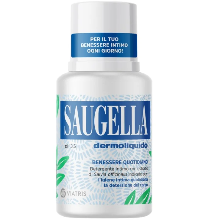 Saugella Dermoliquido Ph 3,5 Detergente Intimo 100 ml Benessere Quotidiano