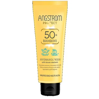 Angstrom Kids Latte Solare Pelle Bagnata SPF 50+ Protezione Bambini 250 ml