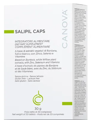 CANOVA SALIPIL CAPS INTEGRATORE PER LA PELLE 30 COMPRESSE
