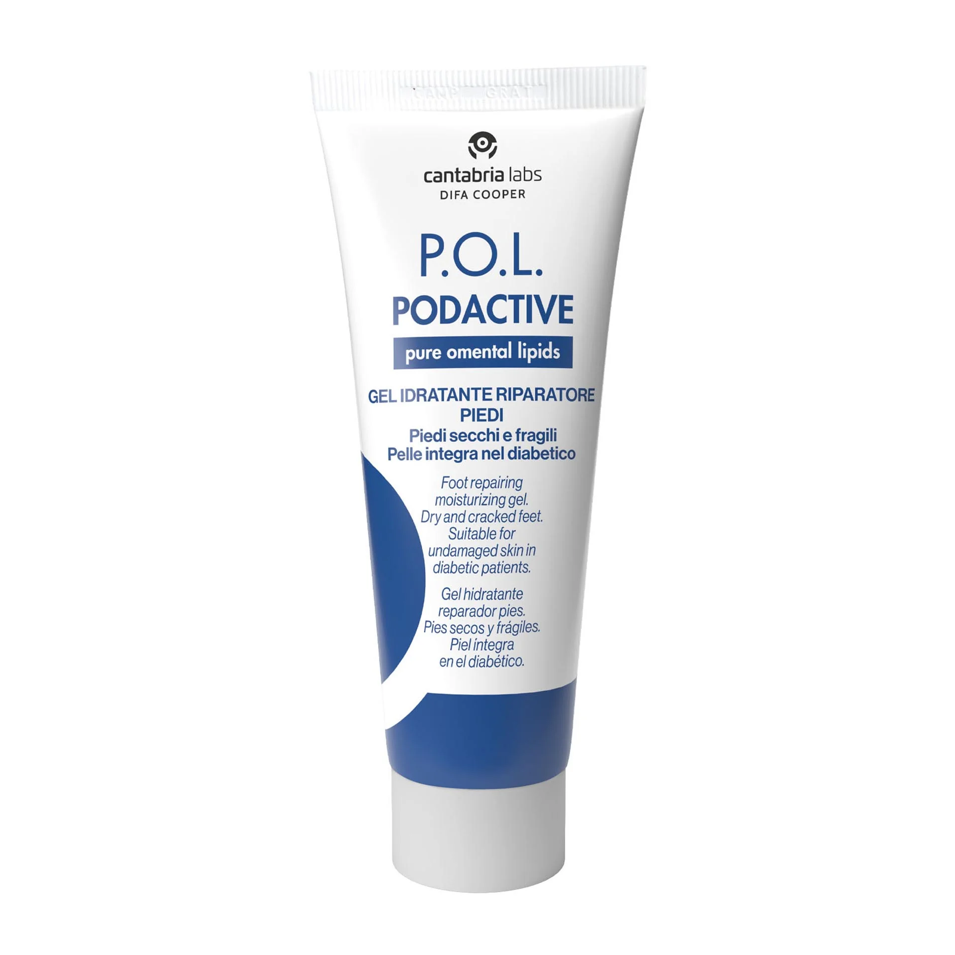 P.o.l. Podactive Tubo 75 Ml Per piedi secchi e fragili