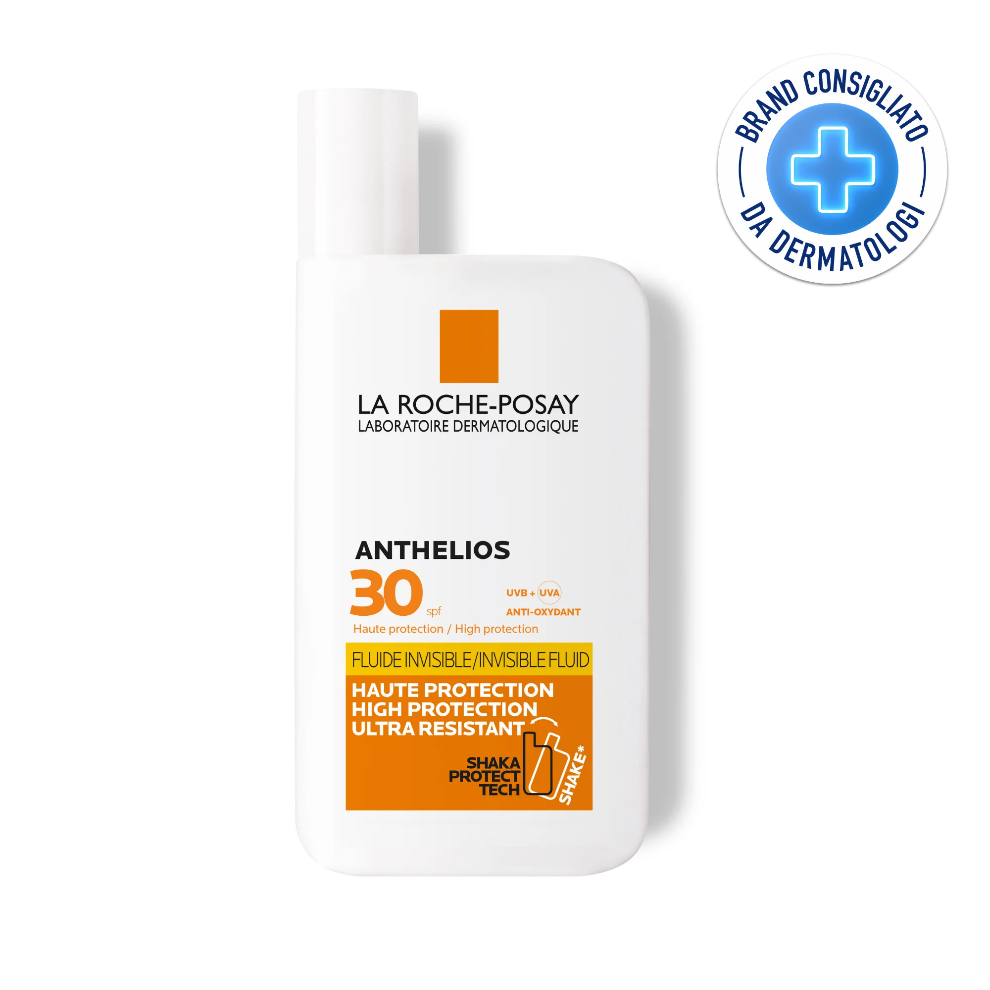 La Roche Posay Anthelios Shaka Fluido SPF30, 50 Ml Protezione solare ultra resistente