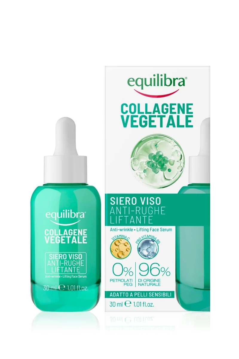 Equilibra Collagene Vegetale Siero Viso Anti Rughe Liftante 30 ml Antiage