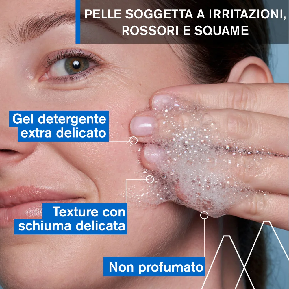 Uriage DS Gel Nettoyant Gel Detergente Regolatore 150 ml Pelle Sensibile e Irritata