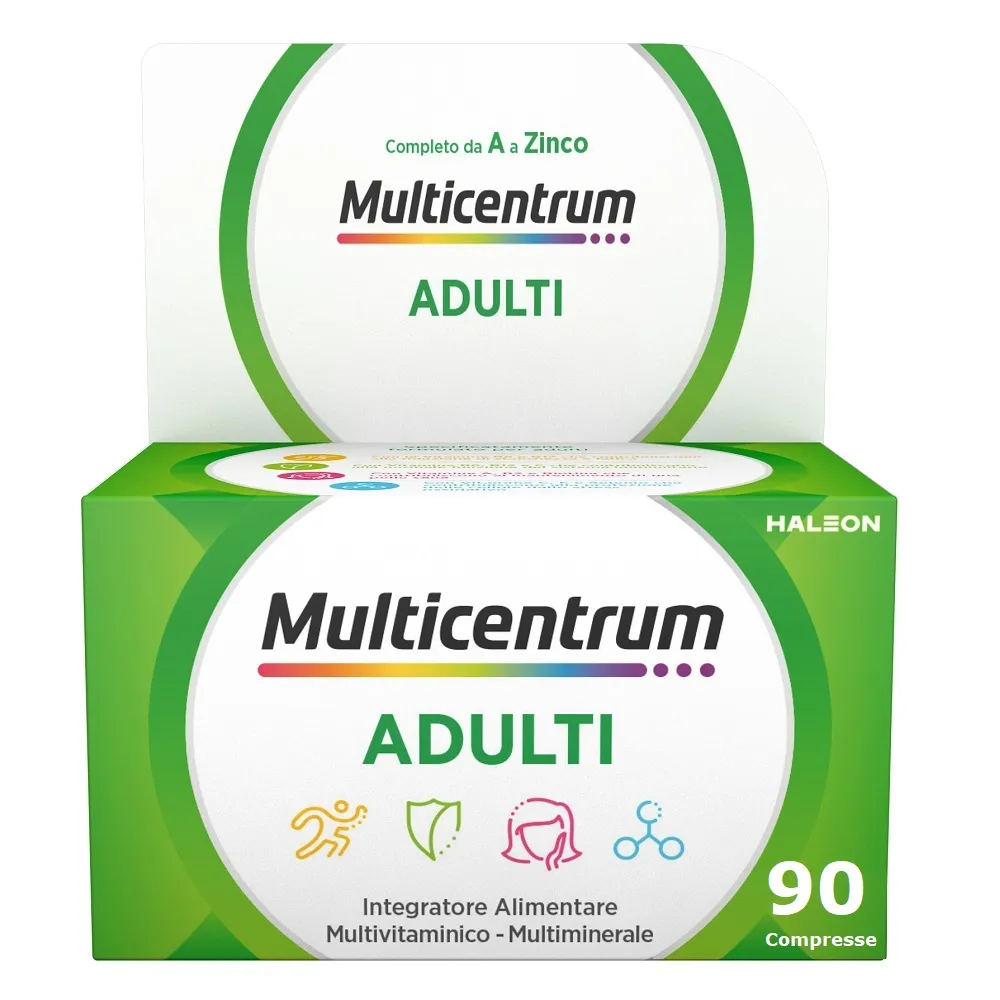 Multicentrum Adulti 90 Compresse Integratore Multivitaminico