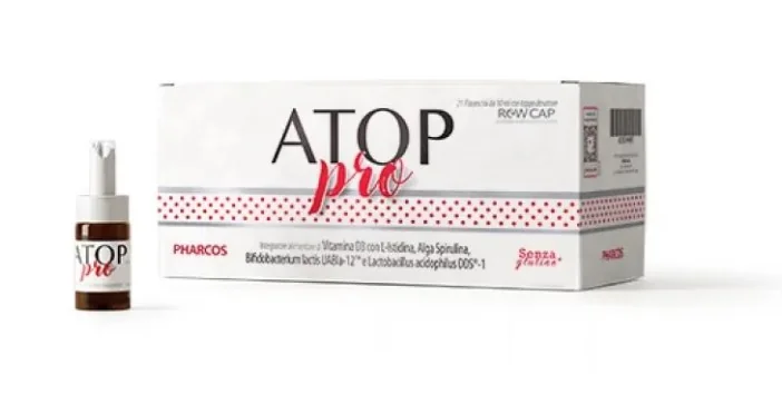 Atop Pro Pharcos 21 Fiale 10 ml Rewc Controllo del Prurito