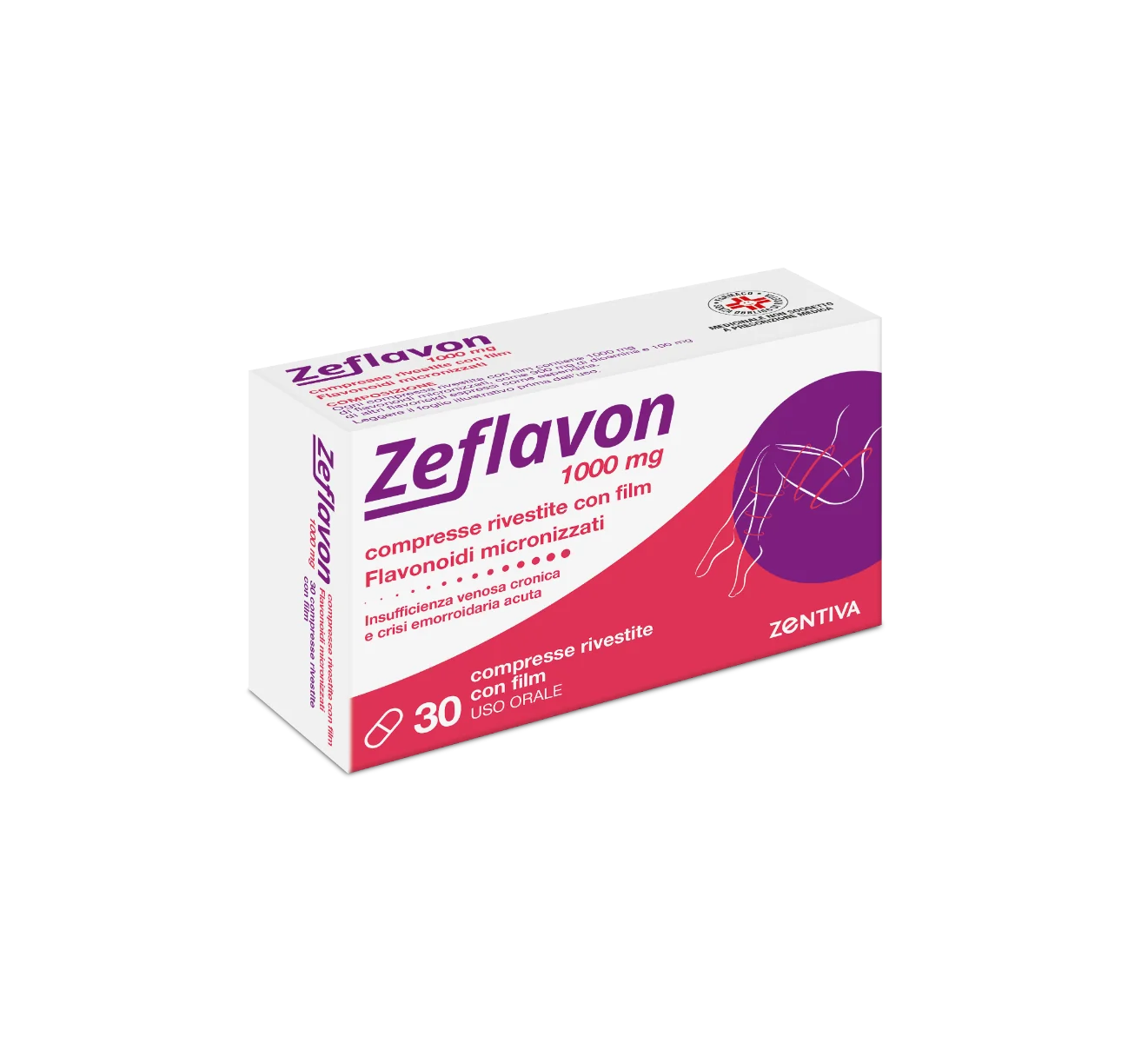 Zeflavon 30 Compresse 1000 Mg Flavonoidi Vasoprotettore