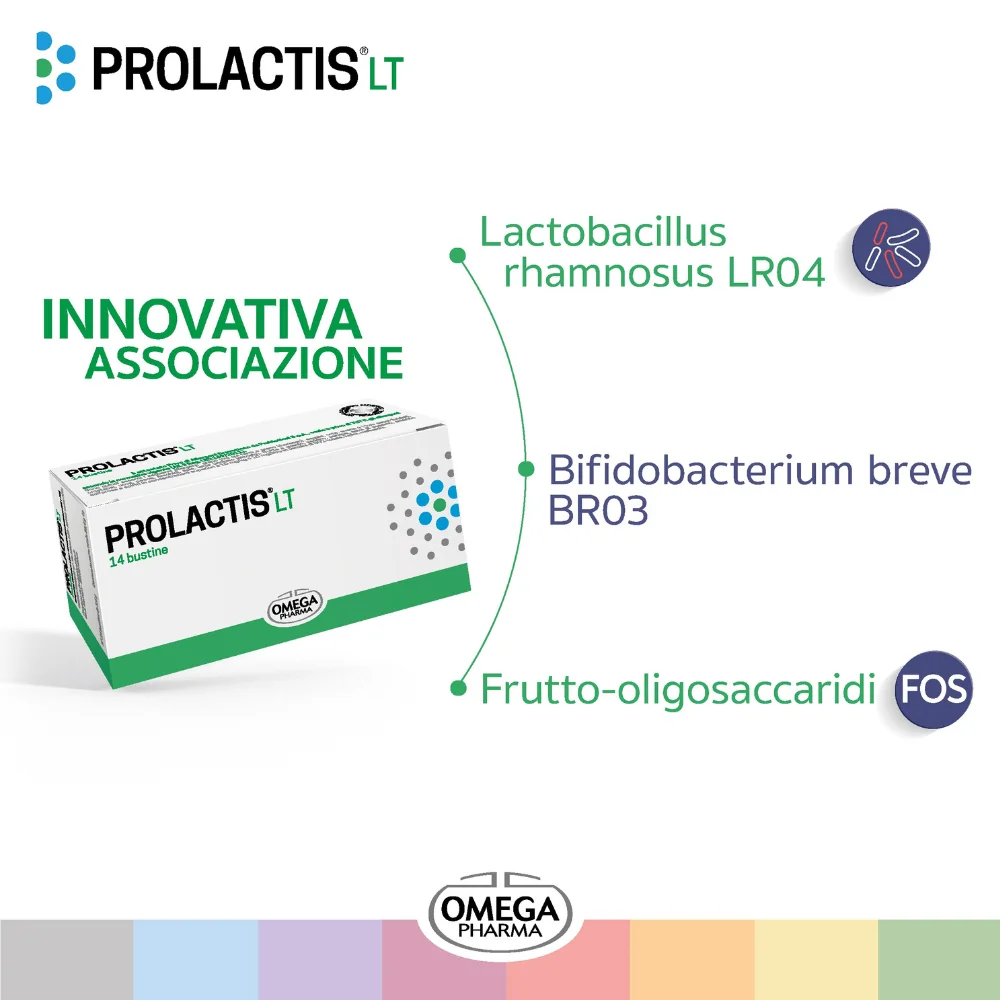 Prolactis LT Integratore Intestinale 14 Bustine Benessere Flora Batterica Intestinale