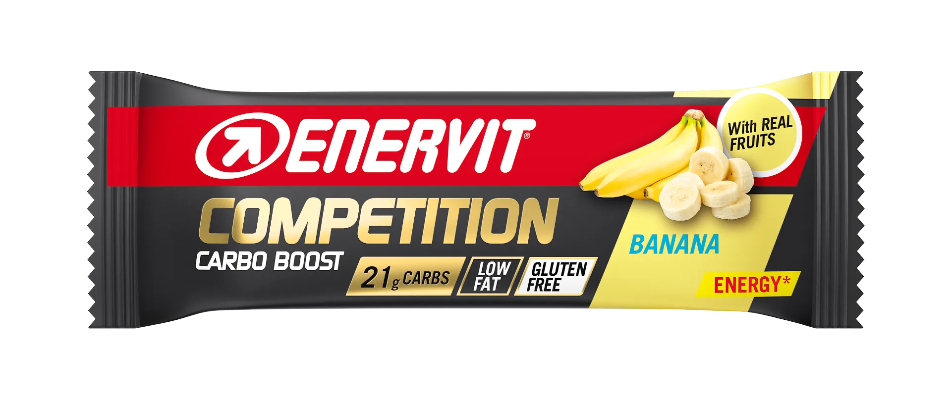 Enervit Sport Competition Banana 30 G Con Vitamine del Gruppo B
