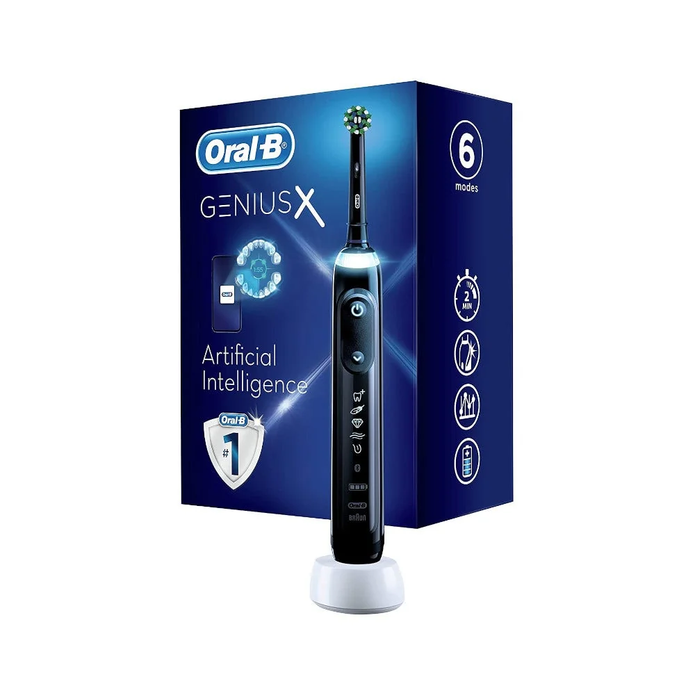 Oral-B Genius X Black Spazzolino Elettrico Ricaricabile