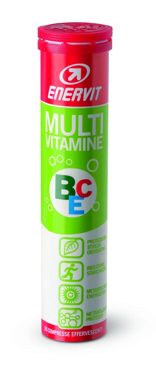 Enervit Multivitamine BCE 20 compresse effervescenti Energia per l’organismo
