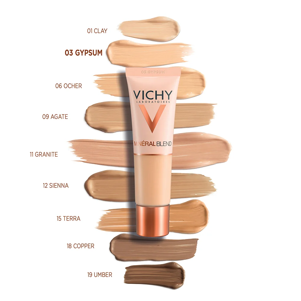 Vichy Mineral Blend Fondotinta Fluido n. 03 Gypsum Tenuta 16h