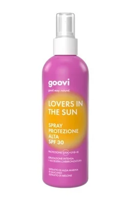 Goovi Lovers In The Sun Spray Protezione Alta Spf30 200 Ml Protezione solare corpo