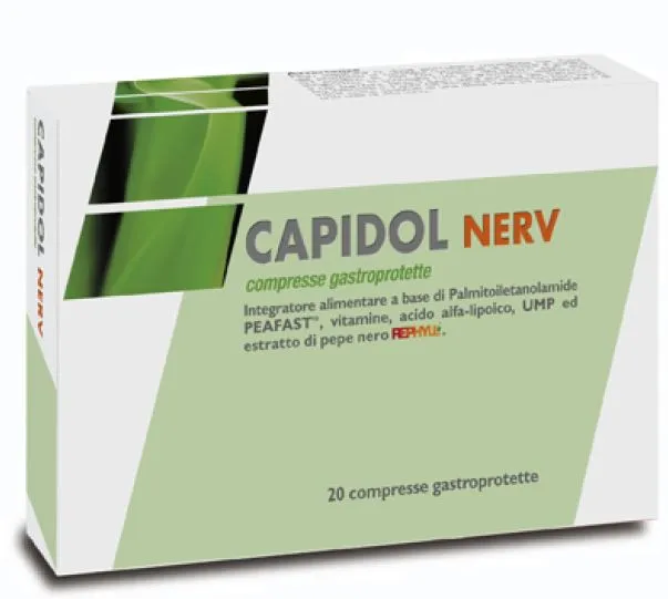 Capidol Nerv Integratore per il Sistema Nervoso 20 Compresse