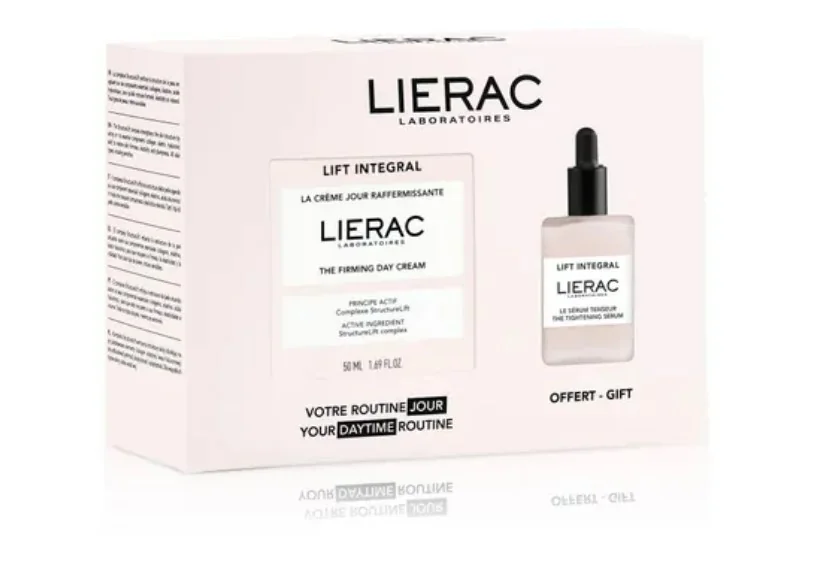 Lierac Kit Lift Integral Giorno Crema Giorno Rassodante 50 ml + Siero Tensore 15 ml In Omaggio