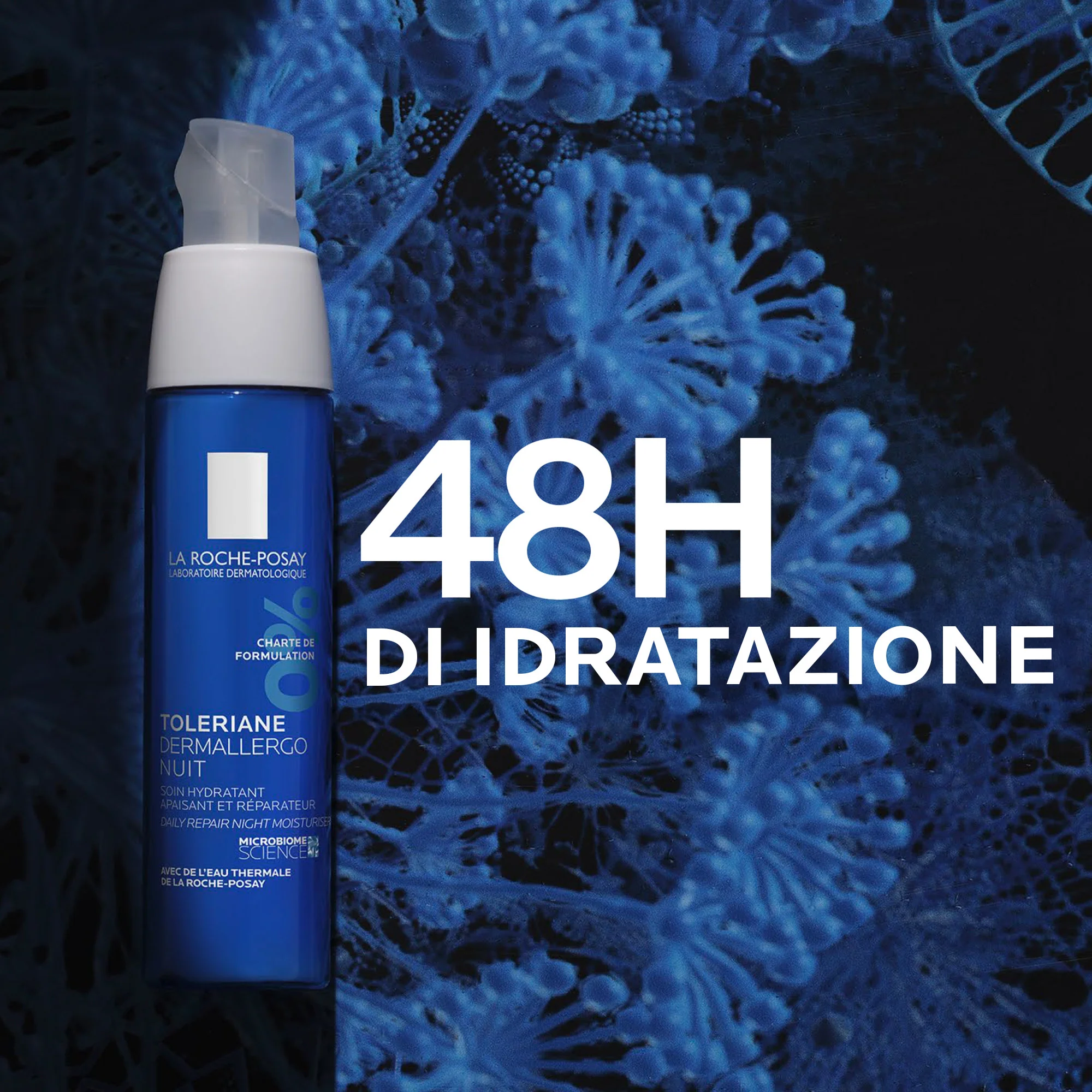 La Roche Posay Toleriane Dermallergo Notte 40 ml Idratante pelle allergica e reattiva