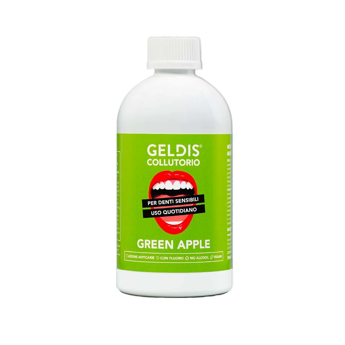 Geldis Collutorio Mela Verde 500 ml Igiene cavo orale