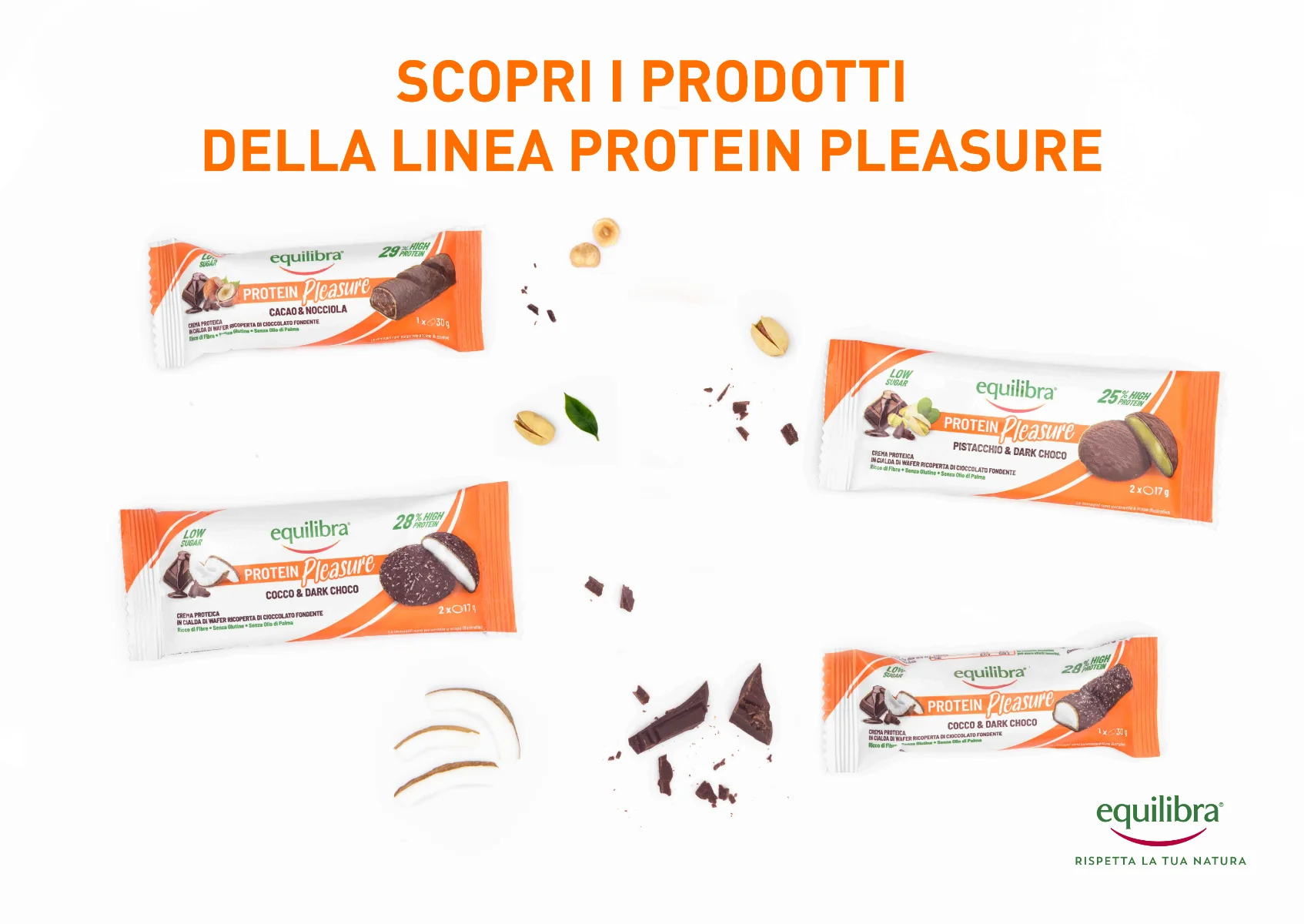 Equilibra Crock Cocco&Dark Choco 30 G Barretta Proteica