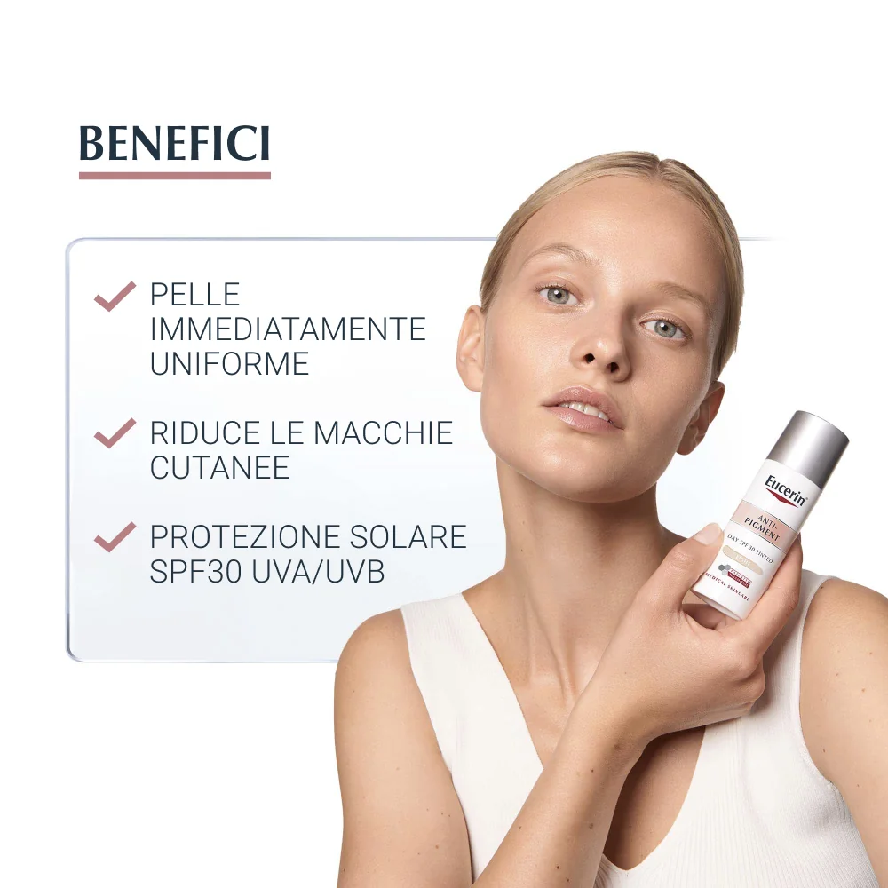 Eucerin Anti-Pigment Giorno SPF 30 Light 50 ml Crema Giorno Colorata