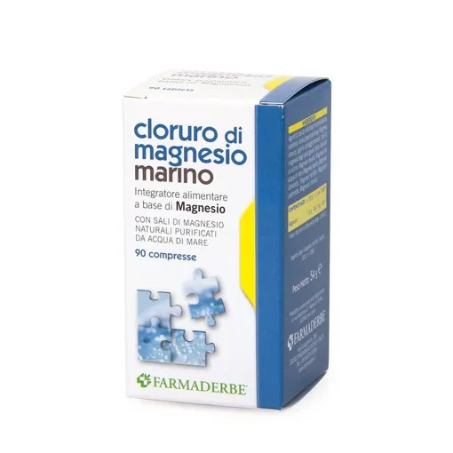 Farmaderbe Cloruro Magnesio Integratore 90 Compresse
