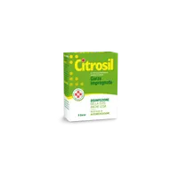 Citrosil 0,175% Benzalconio Cloruro Garze Impregnate 8 Pezzi