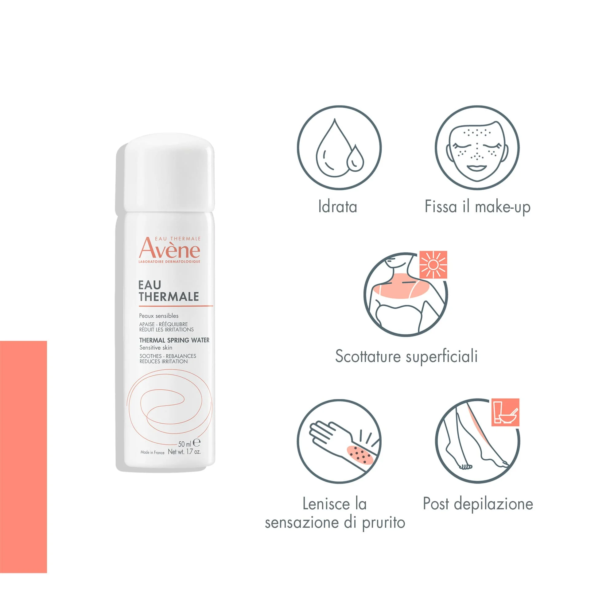 Avène Acqua Termale Spray 50 ml Lenitivo