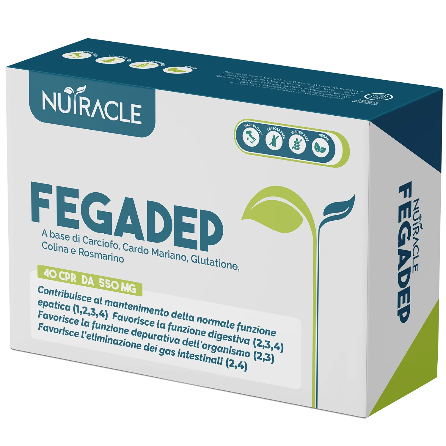 Nutracle Fegadep 40Cpr Stress Ossidativo