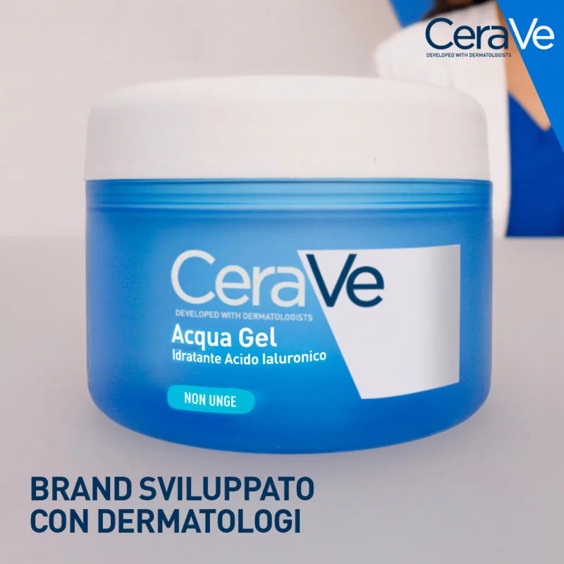 Cerave Acqua Gel Ha 50 ml Trattamento con Acido Ialuronico