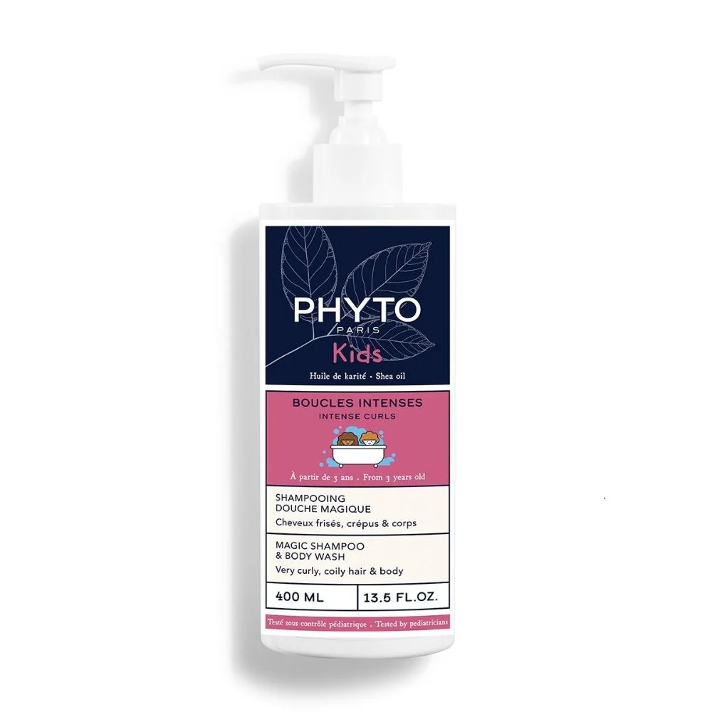 Phyto Paris Kids Shampoo & Gel Doccia 400 Ml Capelli Ricci