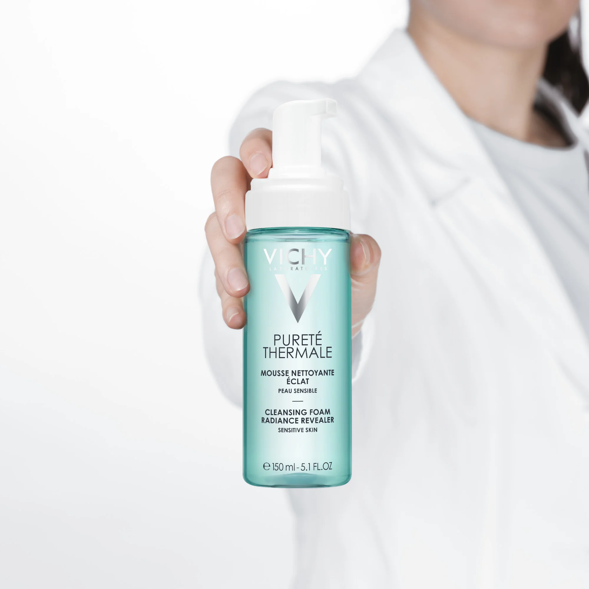Pureté Thermale Acqua Mousse Detergente Mousse detergente illuminante