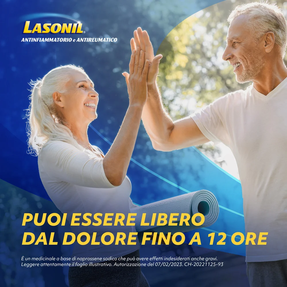 Lasonil Antidolorifico e Antinfiammatorio 24 Compresse Dolore