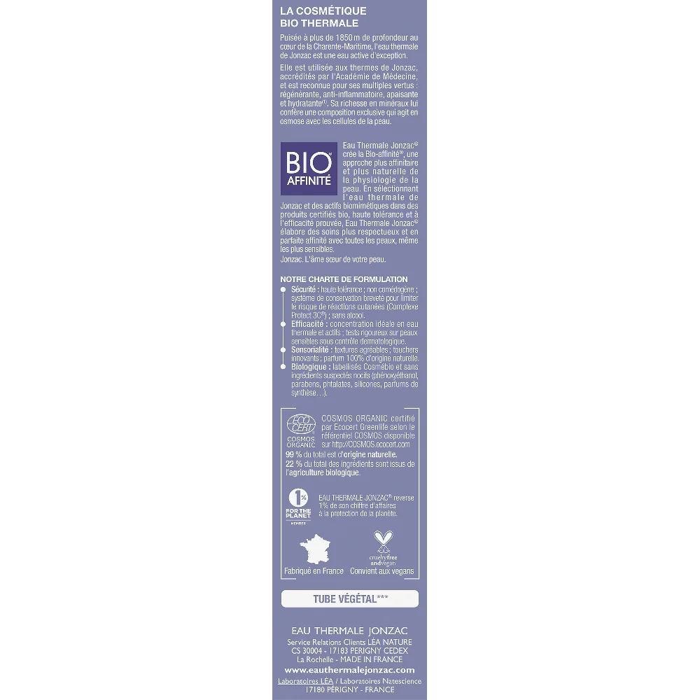 Eau Thermale Jonzac Rehydrate 50 ml Crema Extra-Ricca Idratante