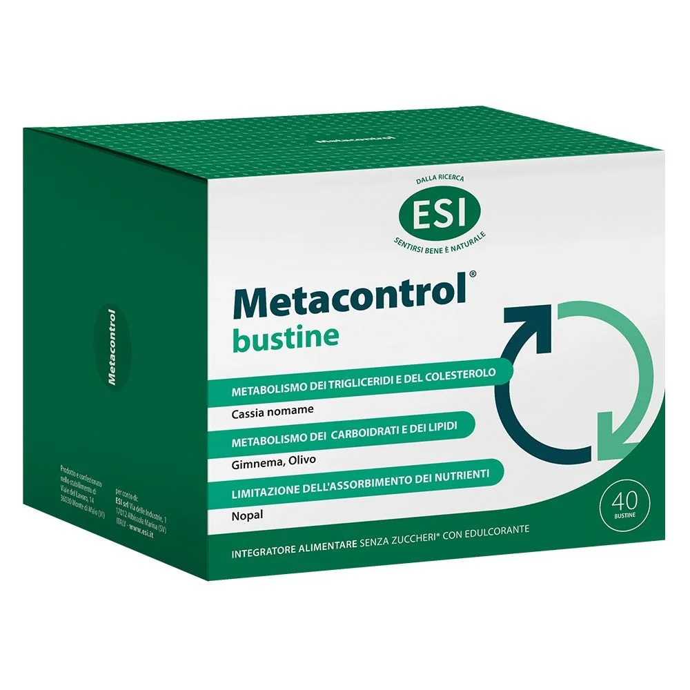 ESI Metacontrol 40 bsutine Integratore Alimentare Colesterolo