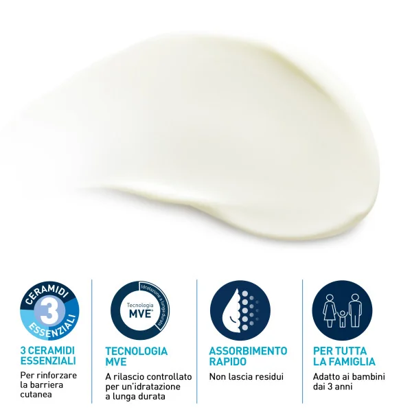 CeraVe Protezione Solare Idratante Invisibile Spf 50+ 75 ml Solare Idratante Invisibile per Viso e Corpo