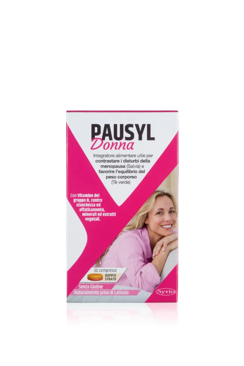 Pausyl Donna 30 Compresse Integratore per la Menopausa